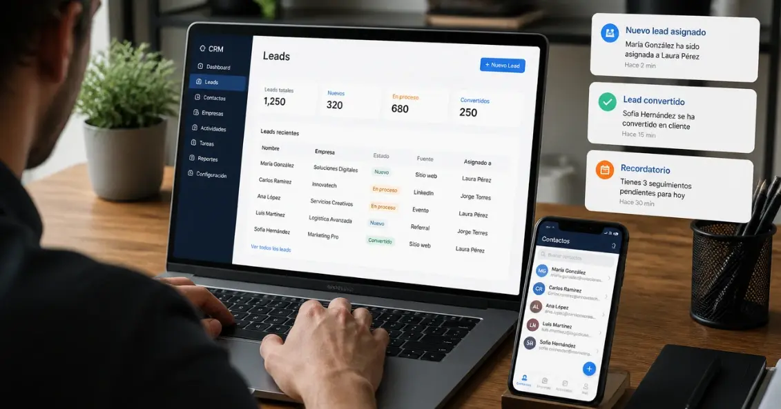 Cómo integrar CRM en tu estrategia de generación de leads
