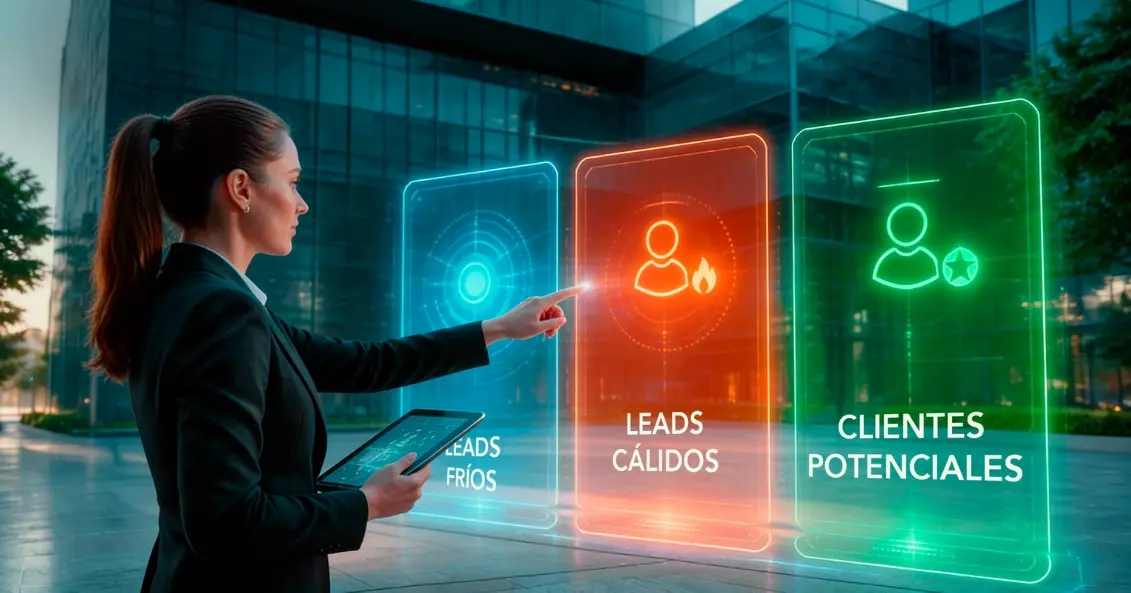 Diferencia entre leads fríos, cálidos y clientes potenciales